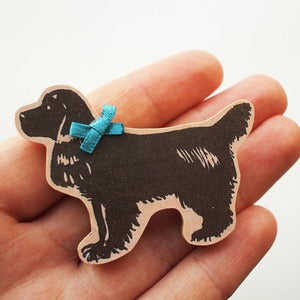 Image of Florence The Spaniel Brooch