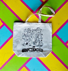 Image of 35 Denton Throwback Hot Wet Mess 2012 canvas tote