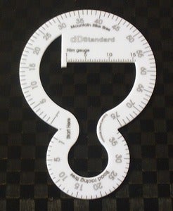 Image of Direct Dimension Rim-Tire Measuring Tool