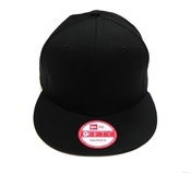 Image of NEW ERA "BLACK BLANK" SNAPBACK