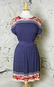 Image of Yumi Stripes & Flowers Day Dress