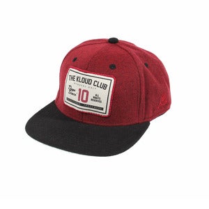 Kloud Club Snapback Maroon/Blk