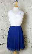 Image of Tulle Pleated Petunia Day Dress