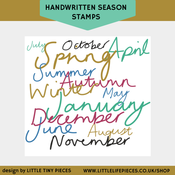 Image of Handwritten Season Brushes