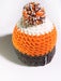 Image of Five Finger Thing Carbon/orange/white Bobble Hat