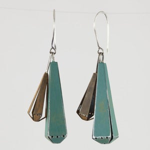 Image of Tova Lund Double Box Earrings