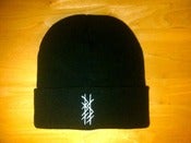 Image of 'SYMBOL' BEANIE (BLACK)