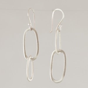 Image of Bridget Clark Asymmetrical Double Oval Earrings