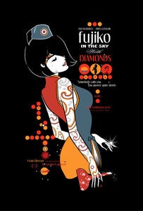 Image of FUJIKO IN THE SKY WITH DIAMONDS