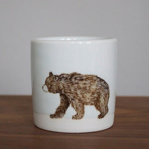 Image of Small White Bear Tumbler