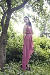 Image of In love with fashion asymmetric dress