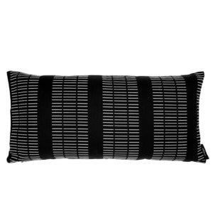 Image of Rectangular cushion, Dash black