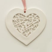 Image of Tangled Heart Hanging Decoration
