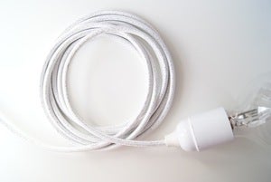 Image of NOUVEAU Baladeuse Blanc argent "kibrille"