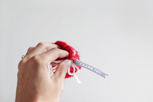 Image of Favor Pouches in Cardinal (Set of 5)