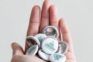 Image of Oh Leander Button