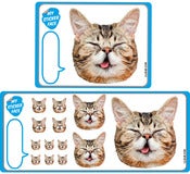 Image of MyStickerFace BubFace Stickers