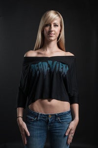 Image of Logo Crop V-Neck
