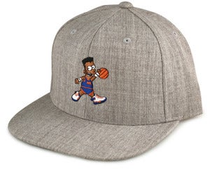 Image of AIR 33 SNAPBACK HAT | grey heather