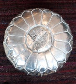 Image of Silver Pouf