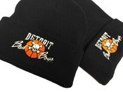 Image of Retro Detroit Bad Boys Detroit Pistons Beanie Toque Winter cap