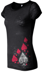 Image of Draining Aces™ FLUSH™ Burn-Out Women's