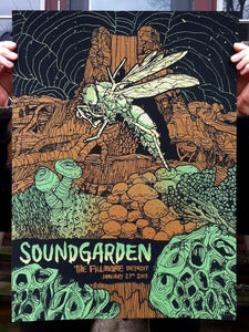 Image of Soundgarden - Screenprinted Poster