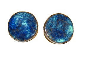 Image of Ocean Stud Earrings (Large)