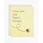 Image of You are the bees knees card