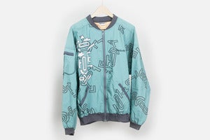 Image of Reebok Printed Zip Jacket 