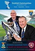Image of HEARTS v Inverness - Communities Cup Semi Final Programme