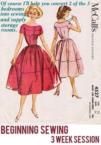Image of Beginning Sewing - 3 Week Session