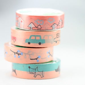 Image of Around the Neighborhood Washi Tape