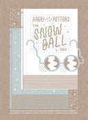 Image of 2012 Snow Ball Poster
