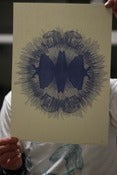 Image of Will Berry - Blue Satre Risograph Print