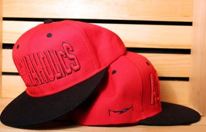 Image of Block Snapback (Red/Black)