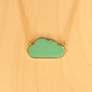 Image of Origami necklaces: Cloud