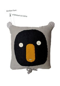 Image of Boniface l'ours/kit coussin