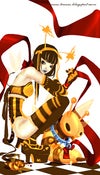 Image of Harajuku Girl -"BeeGirl"- 13"x19" PRINT
