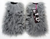 Image of Glitter fluffies gray