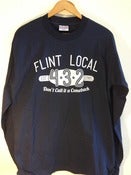 Image of "Don't Call it a Comeback" Longsleeve T-shirt (Blue)