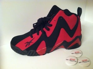 Image of Reebok Kamikaze II (2) Retro "Red Flash" 