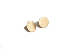 Image of Textured circle posts 1B65