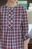 Image of Winter Plaid Top