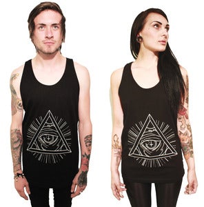 Image of Unisex All Seeing Eye Tank Top