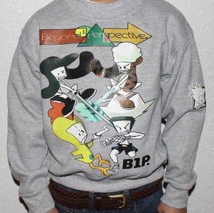 Image of Kidz "Lunch Fight" Grey Crewneck