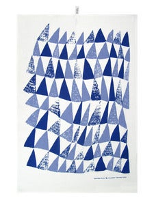 Image of Kuusikko Blue Kitchen Towel / Keittiöpyyhe