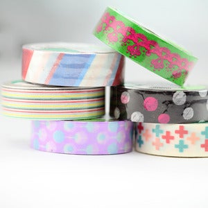 Image of Multi Patterned Washi Tape