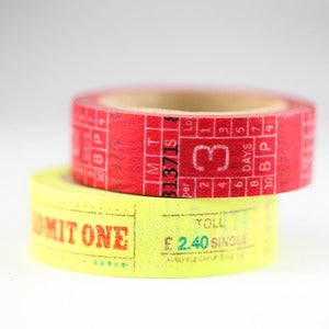Image of Ticket Washi Tape