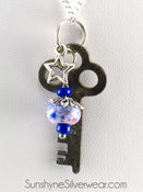 Image of Vintage "Yale" Key Necklace